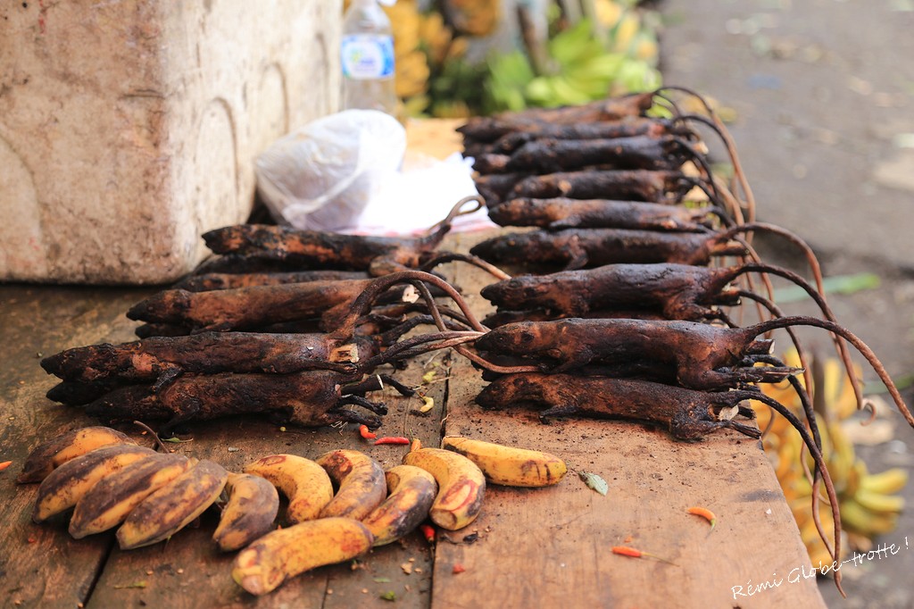 Tomohon, entre volcans et marché improbable…